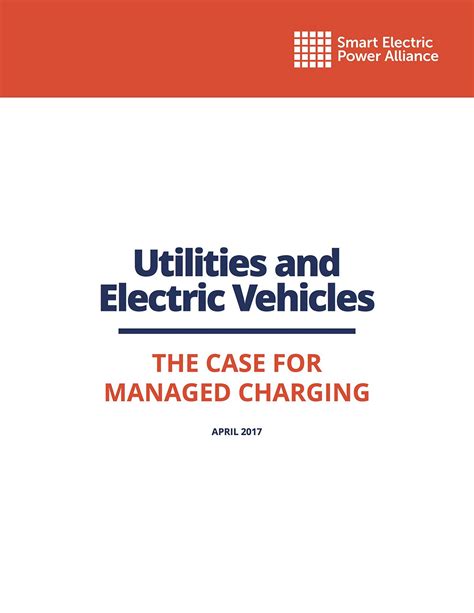 Utilities And Electric Vehicles The Case For Managed Charging Sepa