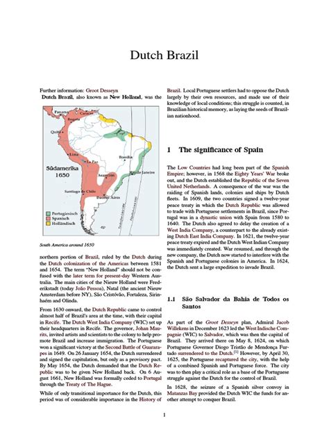 Dutch Brazil Pdf Age Of Discovery Modern European Colonies