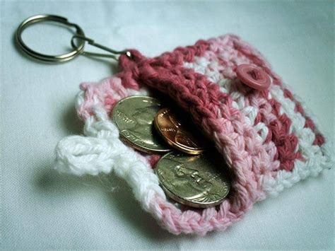 Crochet Mini Purse Keychain Pattern | Paul Smith