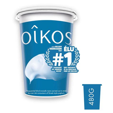 Oikos Yaourt à la Grecque Nature 480 g Carrefour Site