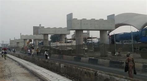 The Overhead Bridge Construction At Yaba (video)(picture) - Celebrities ...