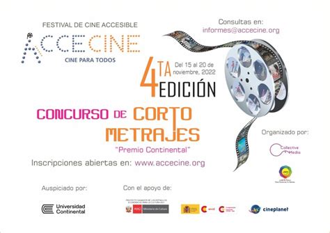 El Festival De Cine Accecine Para Personas Con Discapacidad Visual Y