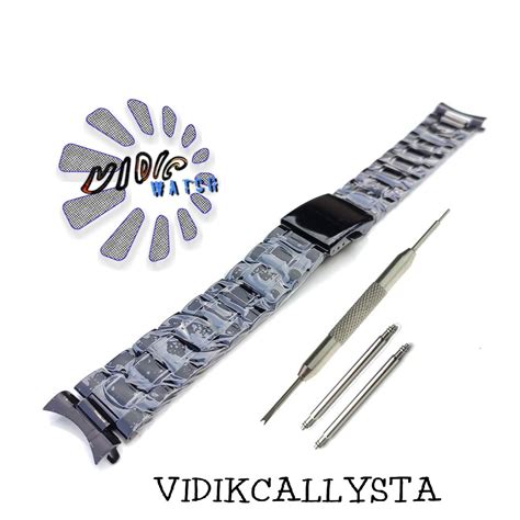 Jual Strap Tali Rante Rantai 14mm 16mm 18mm 20mm 22mm Stainless Steel