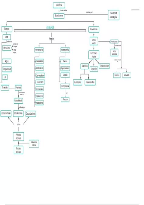 Mapa Conceptual Sobre La Biosfera Biology And Geology Stuvia Es