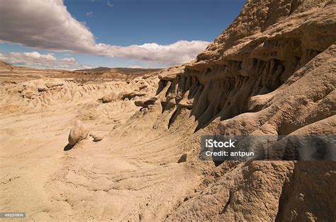 Desert Landscape Of Patagonian Argentina Stock Photo - Download Image ...