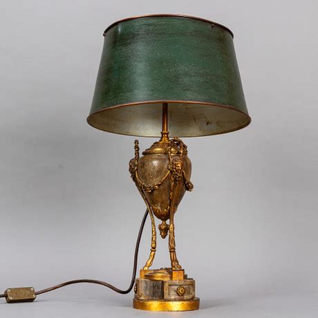 Louis Xvi Stil Bordslampa Frankrike Talets Andra H Lft