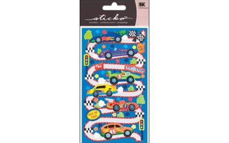 EK Sticko Sticker Race Car Rama 1 Fred Meyer