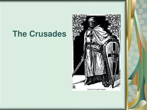 Ppt The Crusades Powerpoint Presentation Free Download Id 1729184