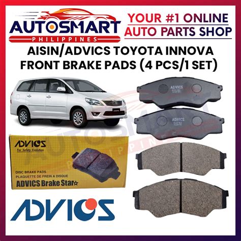 Aisin Advics Toyota Innova Front Brake Pads Pcs Set Shopee