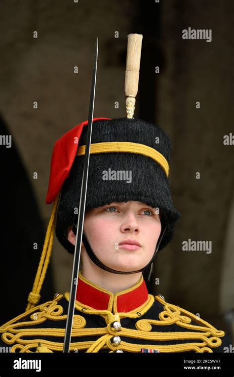 Female Soldier, The King's Troop, Royal Horse Artillery, Horse Guards ...