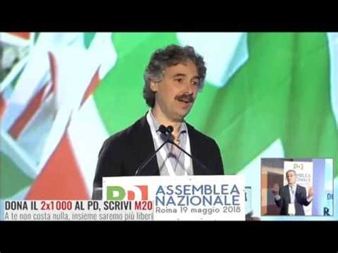 Assemblea Nazionale Pd Francesco Verducci Youtube