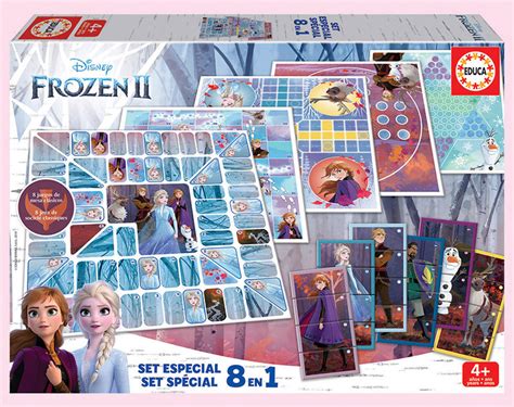 Jogo Da Frozen De - Jogo 8 em 1 Frozen 2 Disney | Loja da Criança