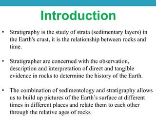 Principles Of Stratigraphy PPT