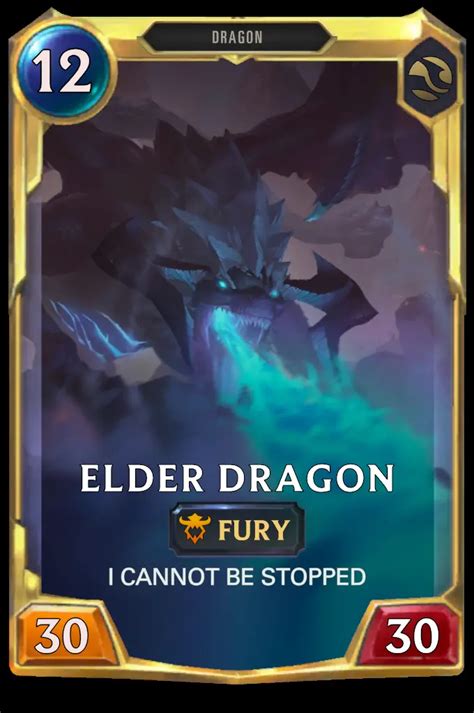 Lor Elder Dragon Cards Runeterra Ar