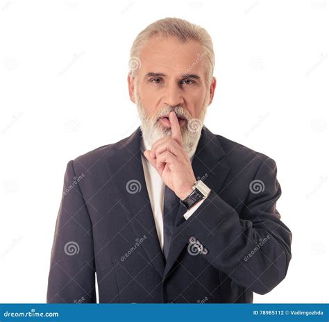 Handsome Mature Businessman Stock Photo Image Of Mature Investor