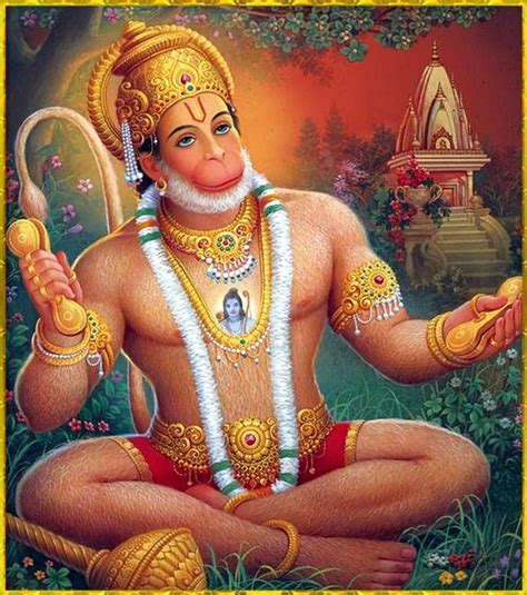 Shri Hanuman Those Persons Who Always Chant Shri Ram Shri