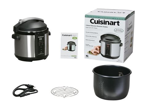 Cuisinart CPC600 6 Quart 1000 Watts Electric Pressure Cooker Stainless