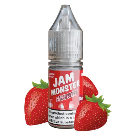 Jam Strawberry 20mg 10ml Monster Vape Flavourshots Atmology The