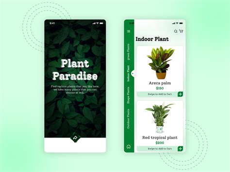 Plant App Ui By Oryx Design Studio On Dribbble