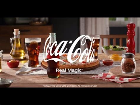 The Sound Of Real Magic Coke With Pizza YouTube