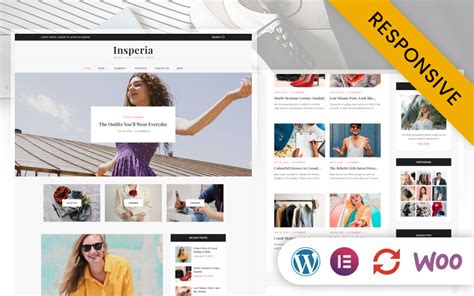 Insperia Tema Wordpress Para Elementor Para Blog De Estilo De Vida Y Moda