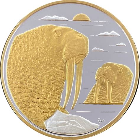 Walrus Medallion Alaska Mint