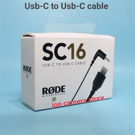 Rode Sc Original Usb Type C To Usb C Cable For Microphone Mic