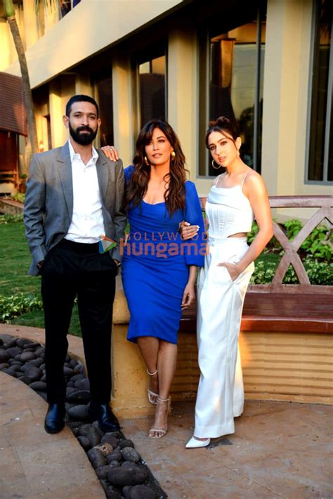 Photos Sara Ali Khan Vikrant Massey And Chitrangda Singh Snapped