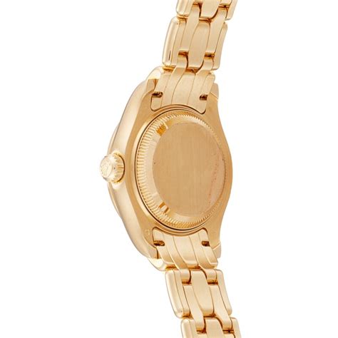 Rolex Datejust Pearlmaster Reference 80298 A Yellow Gold Automatic