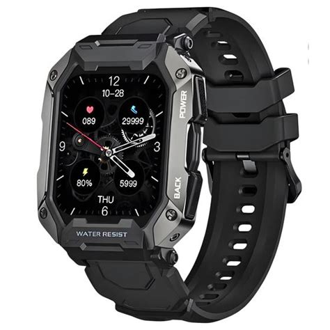 Smartwatch Inteligente Militar T Tico Zwear Zw Resistente Prova D