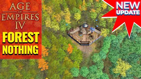 Age Of Empires 4 New Forest Nothing Gameplay 🌳🌳 New Major Public Update Preview Hardest Ai