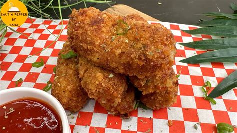 Ramadan Special Chicken Cheese Croquettes Make Freeze Iftar Special