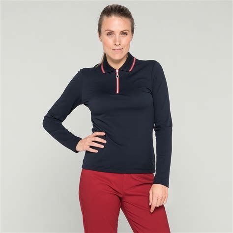 Golfino Ladies Long Sleeved Golf Polo Shirt From American Golf