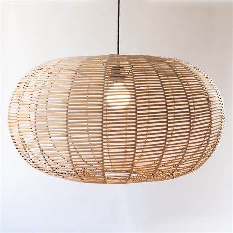 Rattan Disk Pendant Light In Pendant Light Light Flush Mount