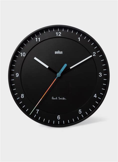 Braun X Paul Smith Limited Edition Classic Large Analogue Wall Clock