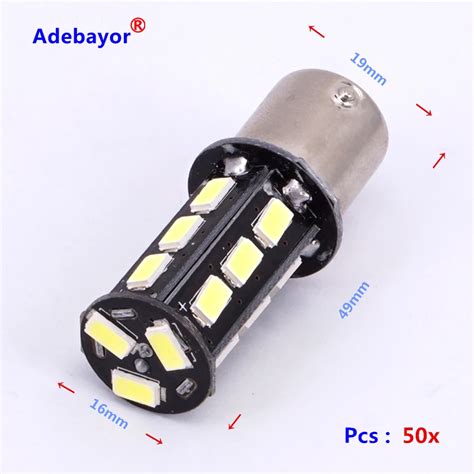 Baru X Dc V Led Auto Lampu Mobil Styling Lampu S Smd P W