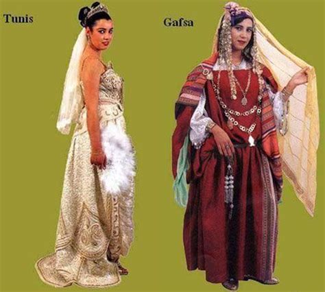 Traditional female costumes from different regions of Tunisia (photos) | Costumes for women ...