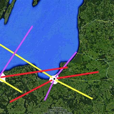 General European streams of passerine migration. A and B -two ...