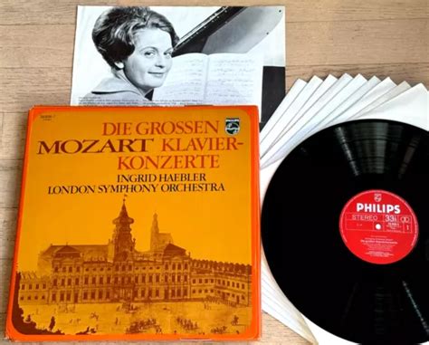 Ingrid Haebler Piano Concertos Mozart Ed Philips Stereo Bo Te Pi Ces