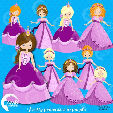 Princess Dresses Clipart