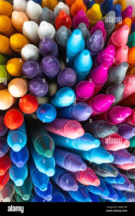 Coloring Crayons Hi Res Stock Photography And Images Alamy