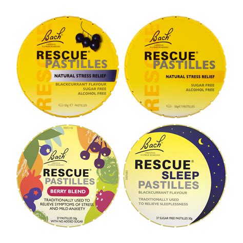 Rescue Remedy 4 Pastille Bundle Home Rescue Remedy