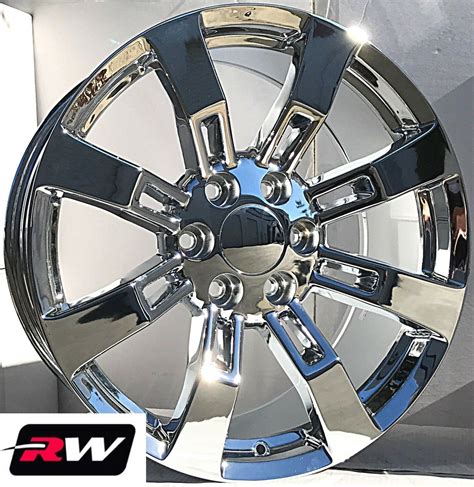 20 Inch GMC Sierra 1500 Factory Style Denali Wheels CK375 Chrome Rims