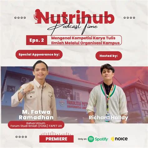 Streaming Grow With Nutrihub Makassar Mengenal Kompetisi Karya Tulis