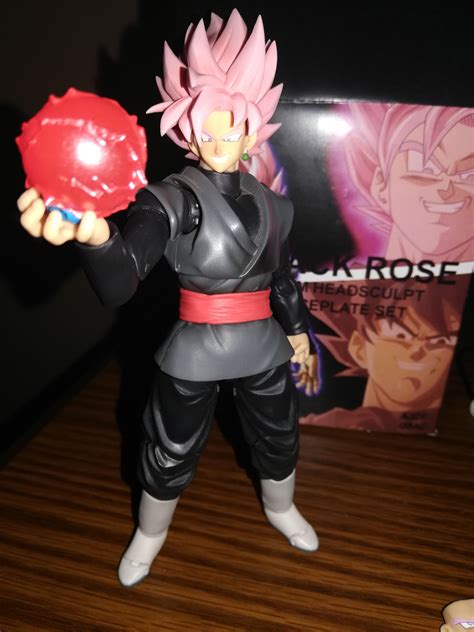 Anime accurate goku black hair piece : SHFiguarts