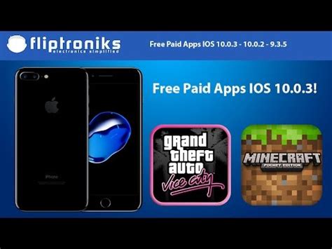 NEW IOS 10 0 3 10 0 2 Get PAID Apps Games FREE NO Jailbreak