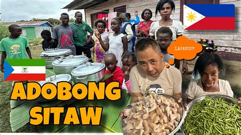 SAGLIT NA SAGLIT LANG TINIBAG ANG ADOBONG SITAW NG MGA AFRICANO YouTube