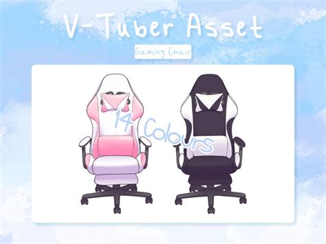 Gaming Chair Colours V Tuber Asset Png Tuber Vtuber Livestreaming