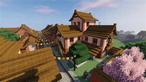 Ancient Chinese Town Minecraft Map