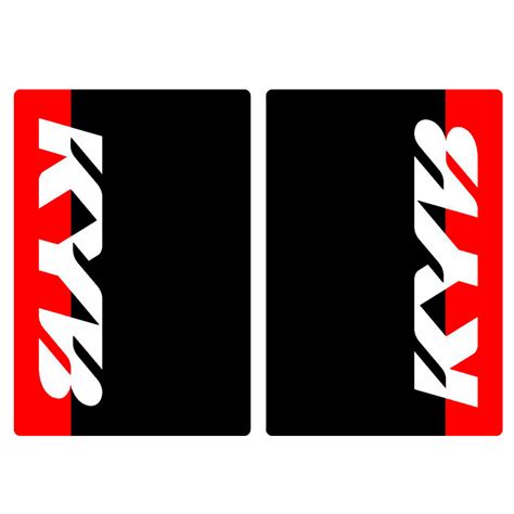 For Showa Motocross Upper Fork Decal Stickers Grap Vicedeal